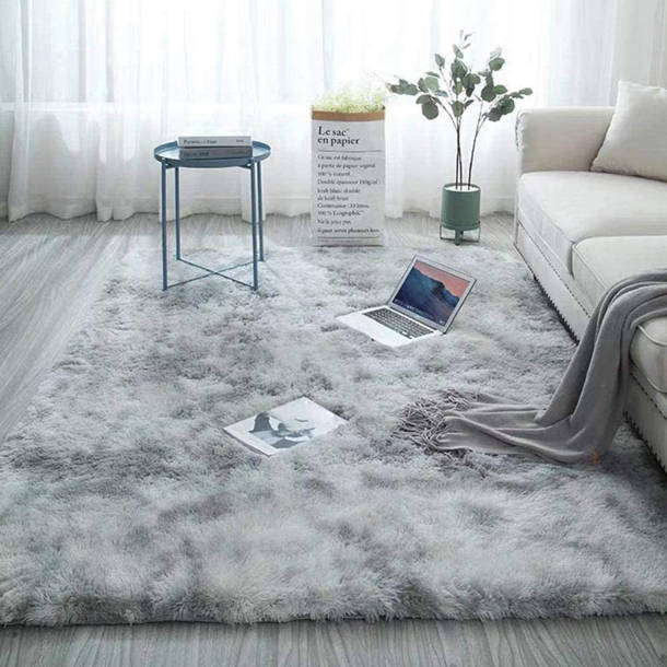 17 Stories Kerttu Performance Gray Rug & Reviews Wayfair